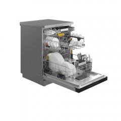 Whirlpool W8F HS61 X Ελεύθερο Πλυντήριο Πιάτων για 15 Σερβίτσια Π60xY85εκ. Inox